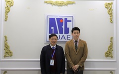 PGS.TS. Đào Đăng Phượng tiếp và làm việc với GS. Kim Wonsik - Trưởng phòng Quan  hệ quốc tế, kiêm Trưởng khoa Du lịch Trường Đại học Daekyeung, Hàn Quốc