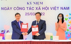 Kỷ niệm ngày Công tác xã hội Việt Nam và Ký kết hợp tác giữa Trường ĐHSP Nghệ thuật TW với Bệnh viện Lão Khoa TW